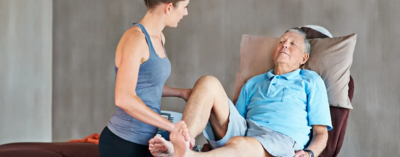 Helping her patients stay strong and healthy.